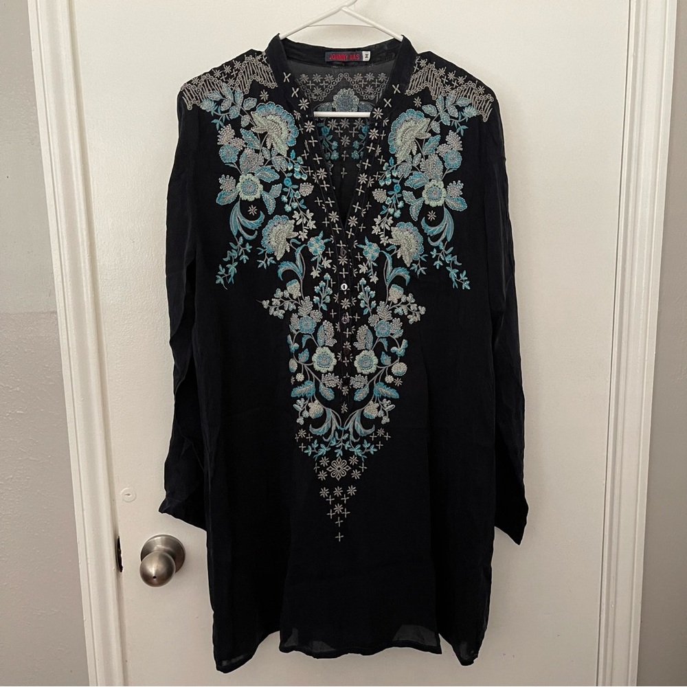 Johnny Was Embroidered Tunic